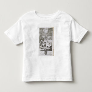 Camiseta De Bebé El ojo de dios mira la cosecha, ilustracion f
