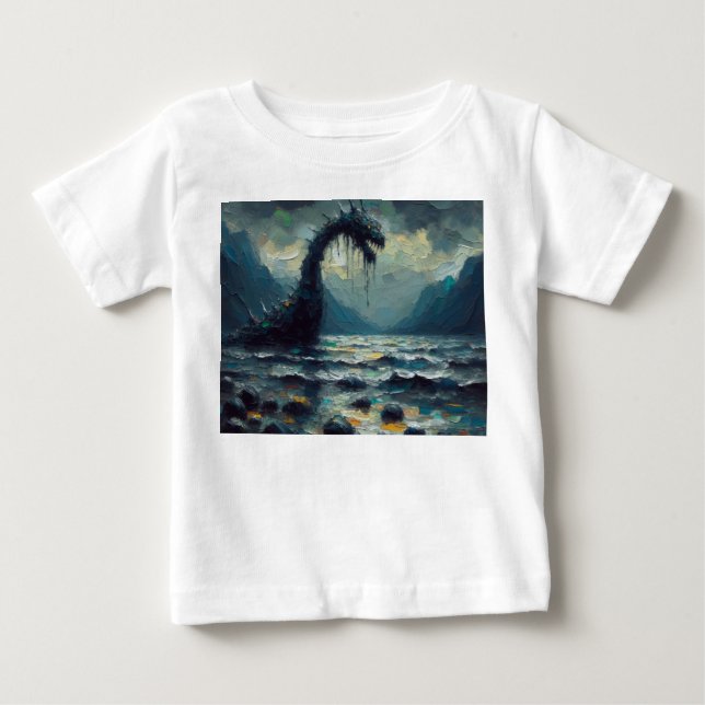 Camiseta De Bebé El orinal enigmático de las profundidades (Anverso)