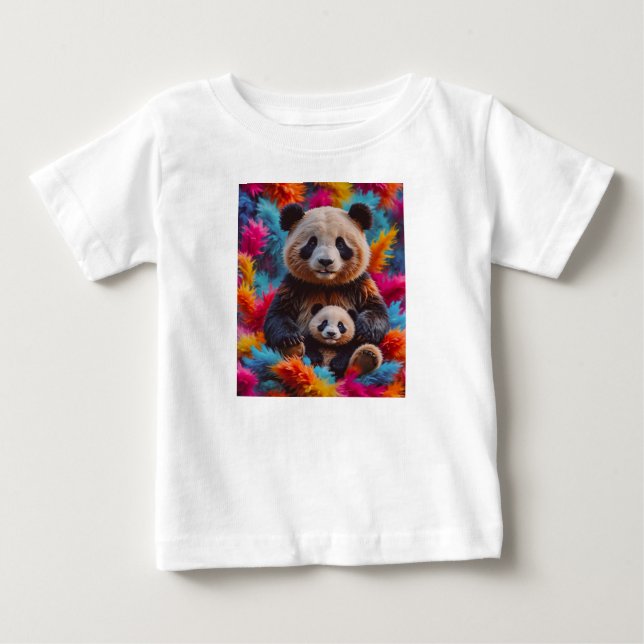 Camiseta De Bebé el oso panda (Anverso)