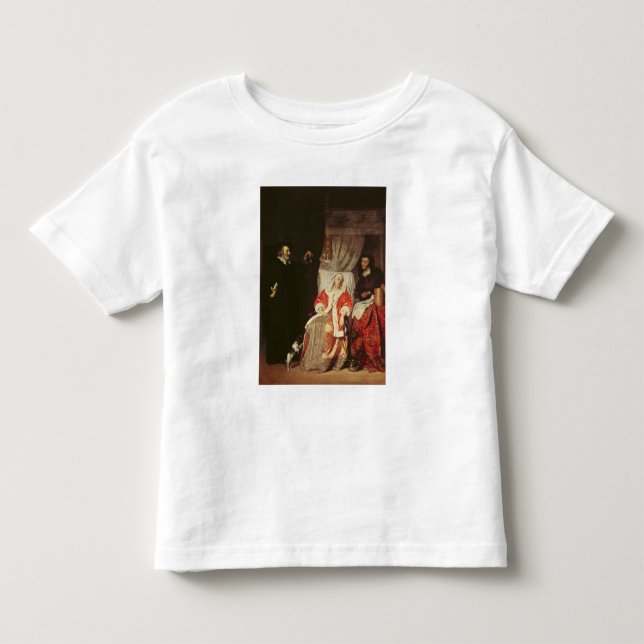 Camiseta De Bebé El paciente y el médico, 1660s (Anverso)