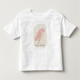Camiseta De Bebé El pájaro rosado, de 'dieciséis dibujos de Bir