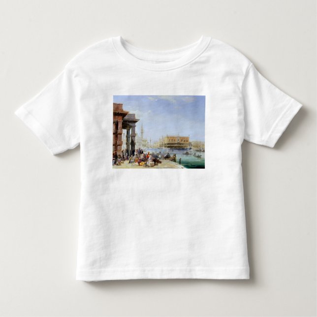 Camiseta De Bebé El palacio del dux del della de Santa María (Anverso)