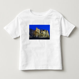 Camiseta De Bebé El Palacio del Papa en Aviñón al atardecer. Constr