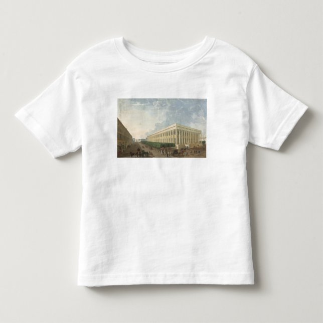 Camiseta De Bebé El Palais de la la Bourse (Anverso)