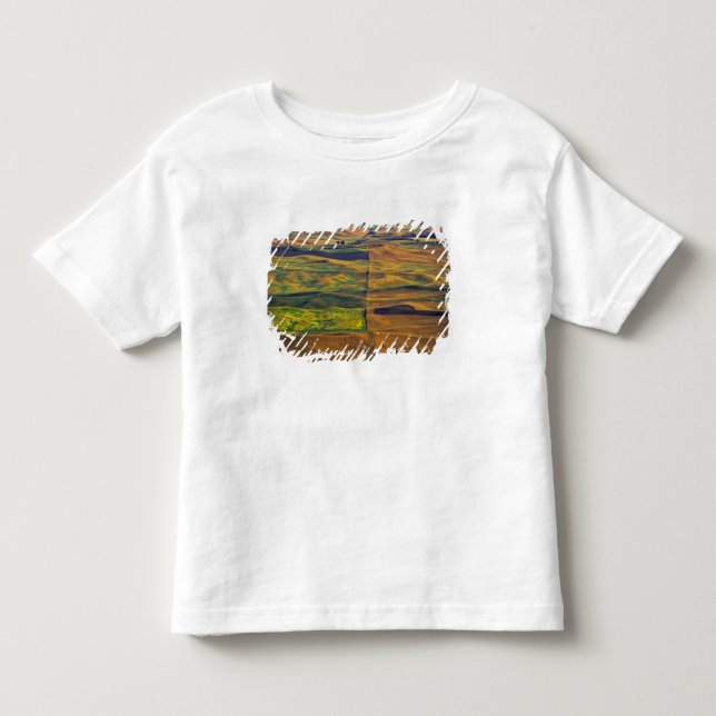 Camiseta De Bebé El Palouse desde Steptoe Butte, Colfax, (Anverso)