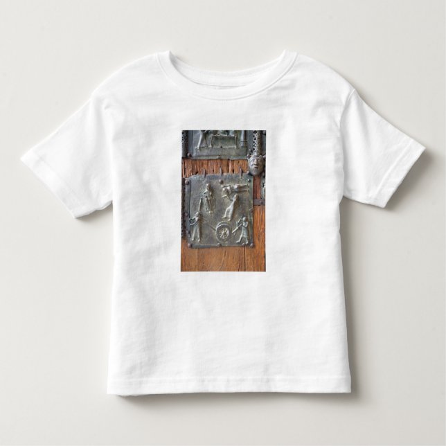 Camiseta De Bebé El panel de la puerta de la mano izquierda, siglo (Anverso)