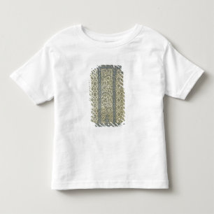 Camiseta De Bebé El panel tejado de la mezquita de Ibrahym Agha,