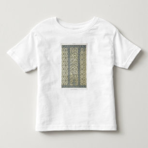 Camiseta De Bebé El panel tejado de la mezquita de Ibrahym Agha,