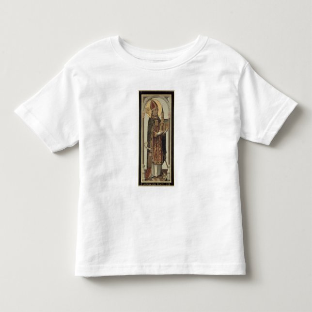 Camiseta De Bebé El panel votivo que representa St. Ansgar, 1457 (Anverso)