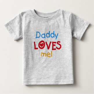 Camiseta De Bebé El papá me ama