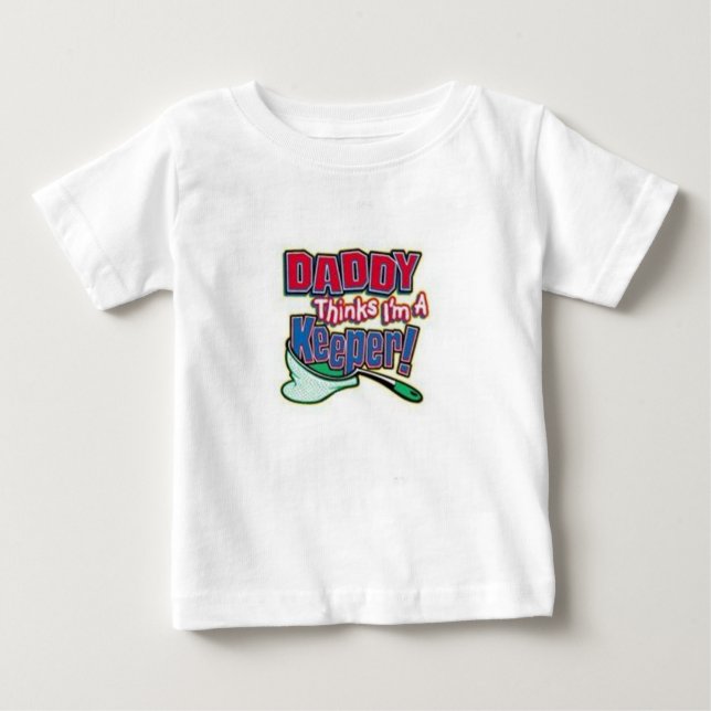 CAMISETA DE BEBÉ EL PAPÁ PIENSA IM UN ENCARGADO (Anverso)