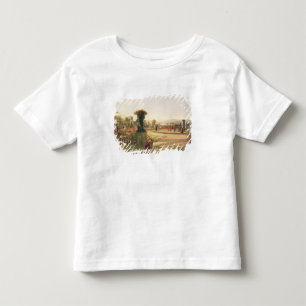 Camiseta De Bebé El Parterre, Trentham Pasillo cultiva un huerto,