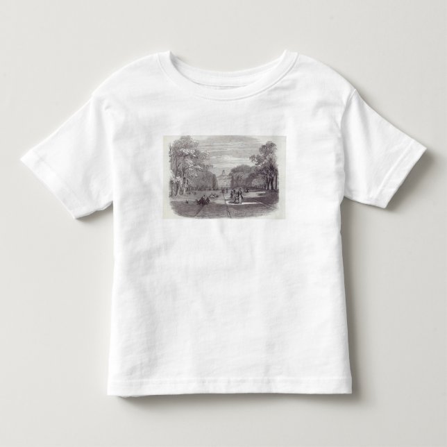Camiseta De Bebé El paseo largo, Windsor (Anverso)