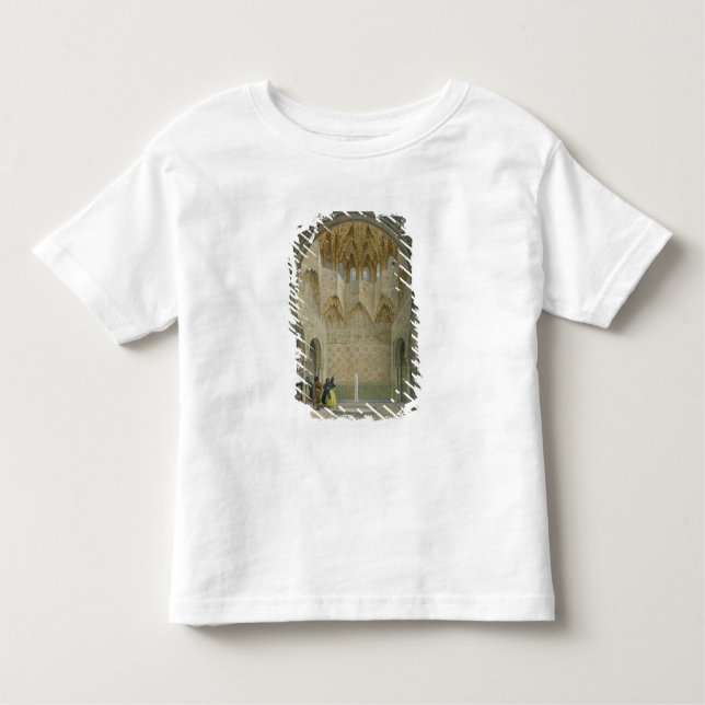 Camiseta De Bebé El Pasillo del Abencerrages, Alhambra, Granad (Anverso)
