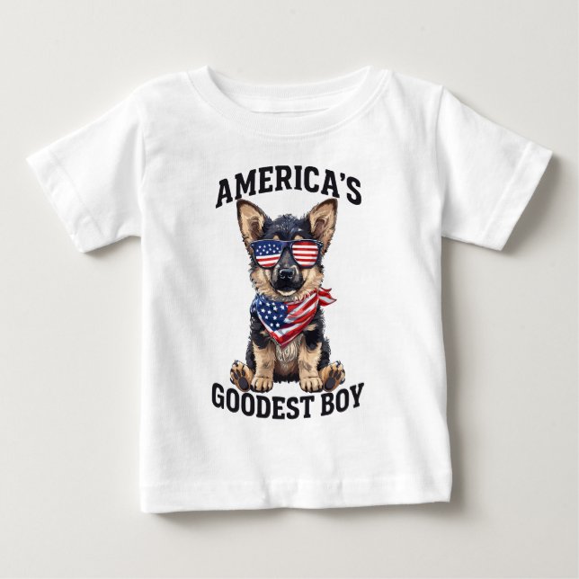 Camiseta De Bebé El pastor más grande de los Estados Unidos (Anverso)