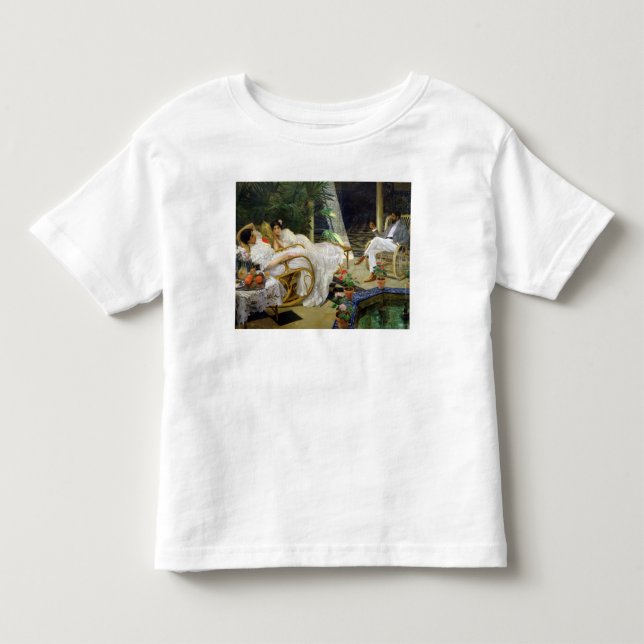 Camiseta De Bebé El patio (Anverso)