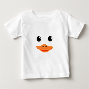 Camiseta De Bebé El pato bebé dudoso de todo