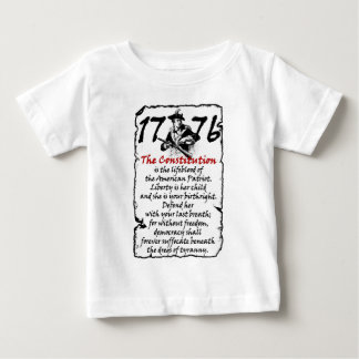 Camiseta De Bebé El patriota americano