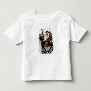 Camiseta De Bebé El pedazo de la mejilla de un caballo mordió bajo