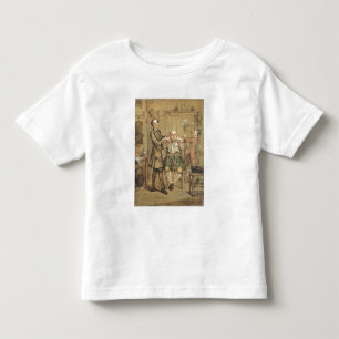 Camiseta De Bebé El peluquero, c.1760-69 (aceite en lona)
