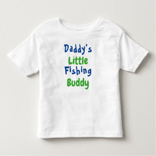 Camiseta De Bebé El pequeño amigo pescador de papá