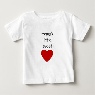 Camiseta De Bebé El pequeño amor de Meme