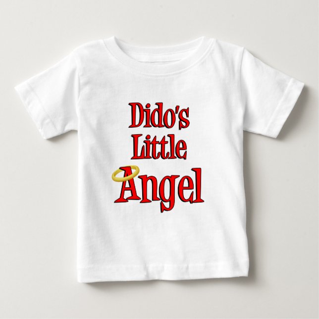 Camiseta De Bebé El pequeño ángel de Dido (Anverso)