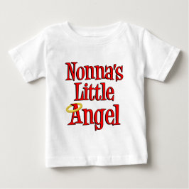 Camiseta De Bebé El pequeño ángel de Nonna