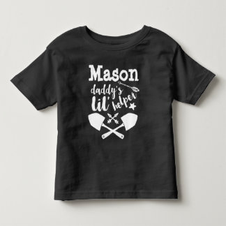 Camiseta De Bebé El pequeño ayudante de papá hermano mayor