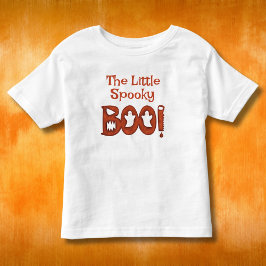 Camiseta De Bebé El pequeño Boo Halloween con fantasía