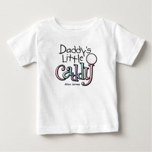 Camiseta De Bebé El pequeño Caddy de papá
