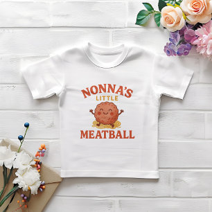 Camiseta De Bebé El pequeño charlatán de Nonna   Italiano Americano
