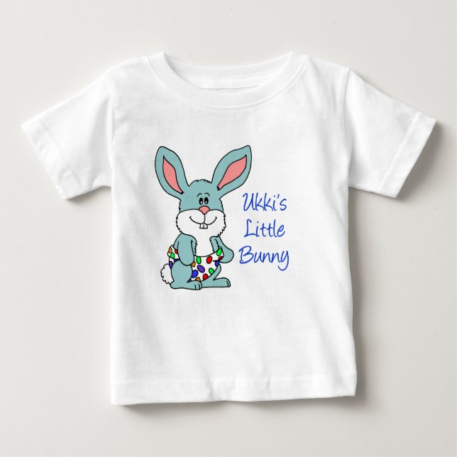 Camiseta De Bebé El pequeño conejito de Ukki (Anverso)