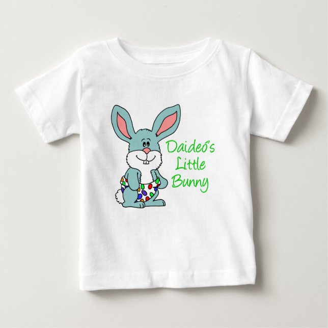 Camiseta De Bebé El pequeño conejo de Daideo (Anverso)