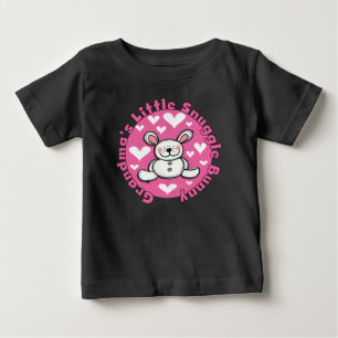 Camiseta De Bebé El pequeño conejo de la abuela