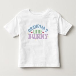 Camiseta De Bebé El pequeño conejo de la abuela
