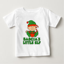 Camiseta De Bebé El pequeño elfo de Babcia