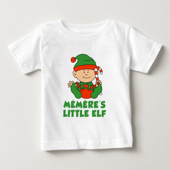 Camiseta De Bebé El pequeño elfo de Memere (Anverso)