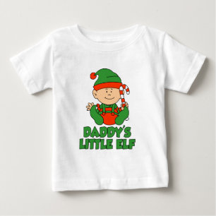 Camiseta De Bebé El pequeño elfo de papá