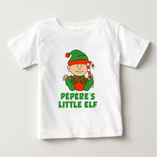 Camiseta De Bebé El pequeño elfo de Pepere
