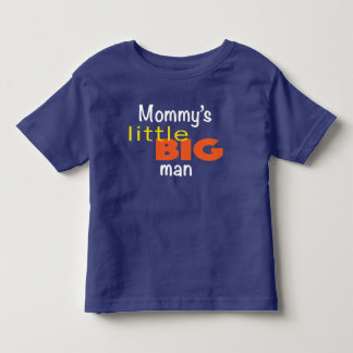 Camiseta De Bebé "El pequeño gran hombre de mamá"