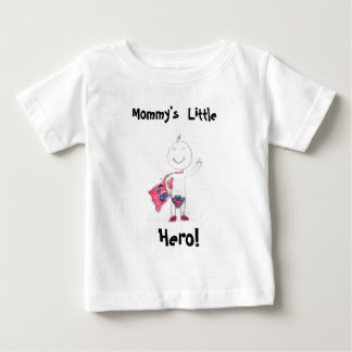 Camiseta De Bebé ¡El pequeño héroe de la mamá!