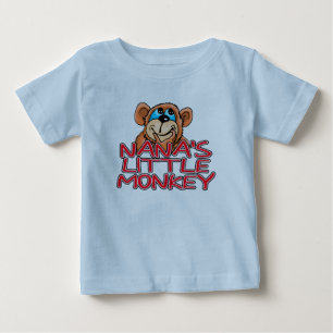 Camiseta De Bebé El pequeño mono de Nana