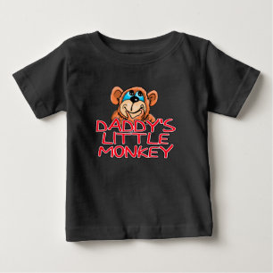 Camiseta De Bebé El pequeño mono de papá