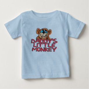 Camiseta De Bebé El pequeño mono de papá