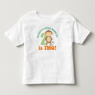 Camiseta De Bebé El pequeño mono del papá