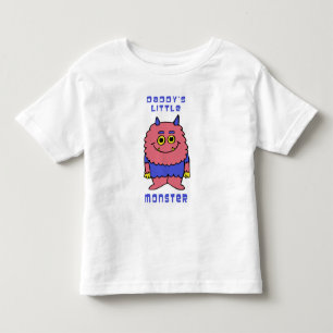 Camiseta De Bebé El pequeño monstruo de papá