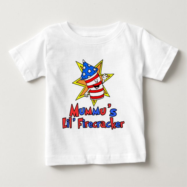 Camiseta De Bebé El pequeño petardo de Mummu (Anverso)