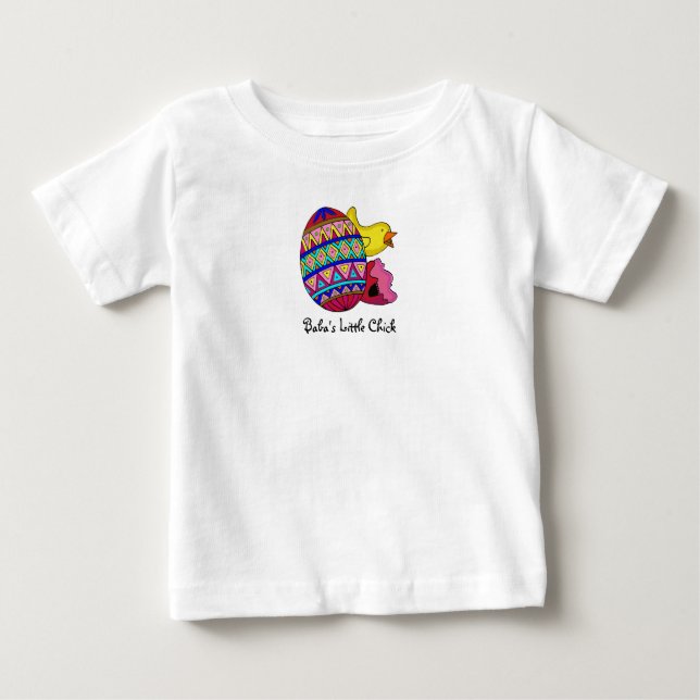 Camiseta De Bebé El pequeño polluelo del bizcocho borracho (Anverso)