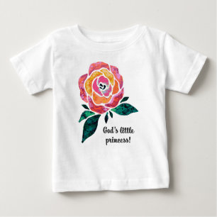 Camiseta De Bebé El pequeño Princesa de Dios, pequeño niño moderno 